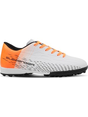 Aesco Slazenger Erkek Score I Hs Futbol, Beyaz / Turuncu, 42