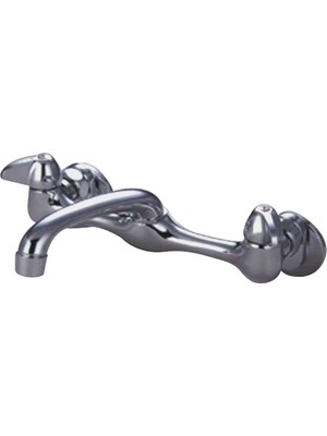 Aesco Kingston Brass KF102 Proseal Mutfak Bataryası, 5-1/2 ", Parlak Krom