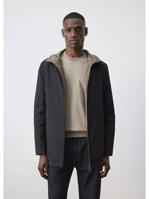 Mango Su Itici Çift Taraflı Parka