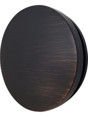 Aesco Westbrass D980R-12A Yüzen Deliksiz Banyo Atığı Taşma Ön Plaka ve Adaptör, Antik Bronz