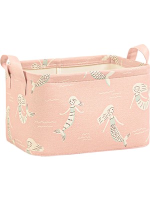 Die Grup Ocean Home Textile Çocuk Odası Deniz Kızı Sepet 30 x 21 x 18 cm