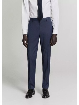 Mango Süper Slim Fit Streç Kumaştan Kumaş Pantolon