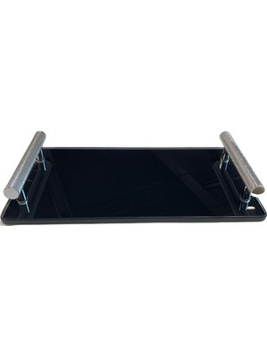 Die Grup System Tepsi Siyah-Krom 54X170X330 mm