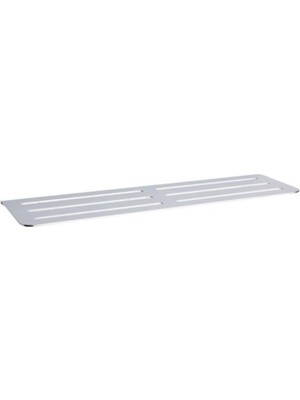 Die Grup System Banyo Krom Duş Rafı Krom Renk 30X105X400 mm Beyaz Tek Ebat BA3005 043 Cr