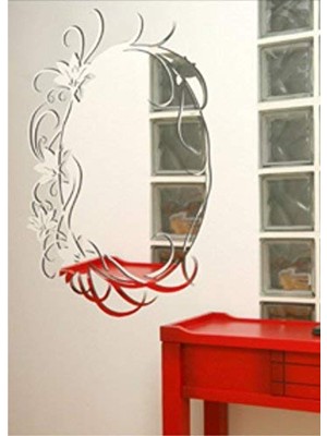 Die Grup M3DECORIUM M3 Eliptik Dikey Sarmaşık Dekoratif Ayna