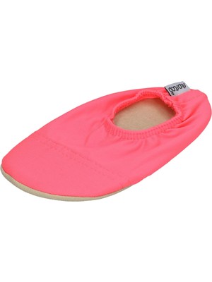 Aesco Slipstop Neon Fuchsia Baskılı Kaydırmaz Havuz ve Deniz Ayakkabısı Kız Çocuk Deniz Ayakkabısı SS21110356