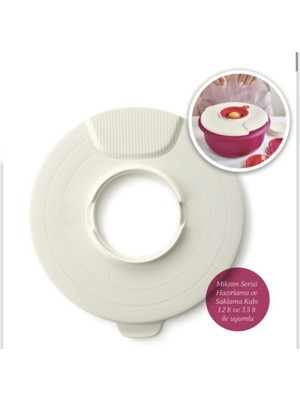 Die Grup Tupperware Miksim Serisi Sıçratmaz Kapak 1.2lt ve 3.5lt Uyumlu Esc