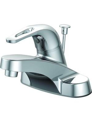 Aesco Ez-Flo 10090LF Tek Kolu Lavabo Yıkayıcı Musluk, Krom