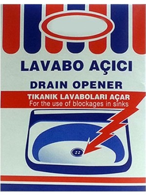 Aesco Mobee Lavabo Aç Tıkanık Lavabo Açıcı Lavabo Tozu 1410