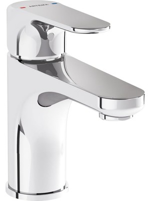 Aesco Artema Root Round A42705 Lavabo Bataryası, Krom