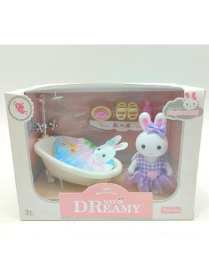 Die Grup Bay Dreamy Mini Tavşan Oyun Seti - Banyo