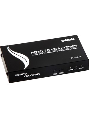 Die Grup S-Link SL-HV67 HDMI To Vga+Ypbpr Çevirici (11529)