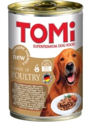 Die Grup Tomi Köpek Kümes Hayvanlı Yaş Mama 400G