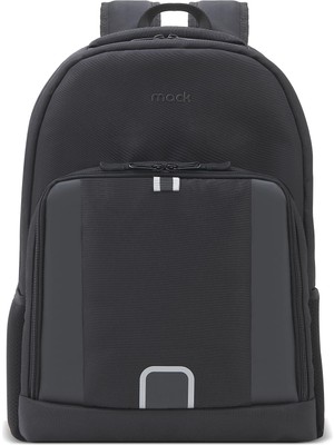 Die Grup Mack Luna Eco MCE-1211 Çevre Dostu Reflektörlü Laptop Sırt Çantası, Seyahat Sırt Çantası, MacBook Sırt Çantası, Erkek Kadın 14.1 Inç Bilgisayar Çantası, Siyah