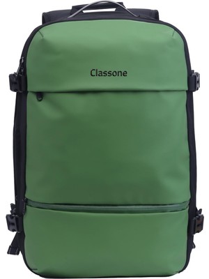 Die Grup Classone VC173-07G Vıp Vacum Travel Serisi 14,15.6, 17,3 Inç Vakum Laptop Sırt Çantası- Yeşil