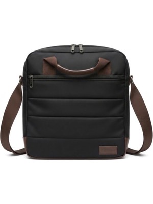 Die Grup Exception 13,3 Inç & 14 Inç Laptop Postacı Çantası (363 Siyah Kahverengi)