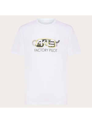 Aesco Oakley Sutro Fp Erkek Kısa Kollu T-Shirt Beyaz S