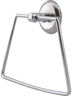 Die Grup BADEM10 Bez Havluluk Aparatı Lavabo Banyo Mutfak Aparat Standı Bez Havlu Askısı Vidalı Krom Paslanmaz Metal