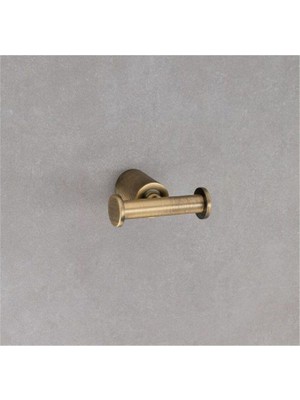 Die Grup System Icona Ikili Askılık Antik Renk 32X8X84 mm