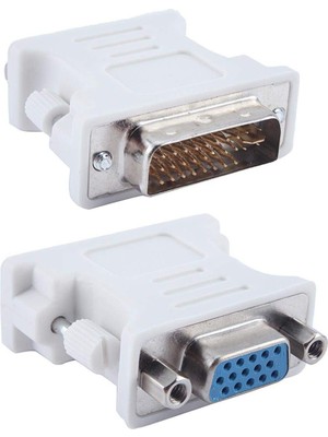 Die Grup Alfais 4701 DVI Erkek (24+5) To VGA Dönüştürücü Çevirici Adaptör Monitör