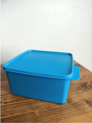 Die Grup Tupperware Kare Dörtgen Saklama Kabı 2,5lt
