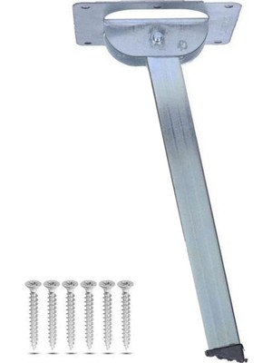 Aesco BADEM10 Sofra Ayağı Metal Çinko Katlanır Yer Sofrası Sini Altı 20 cm