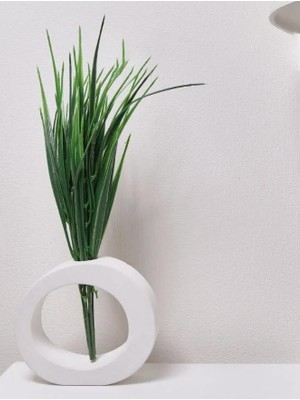 Die Grup Minimalist Halka Formunda Dekoratif Beton Vazo – Şıklık ve Modernlik Bir Arada