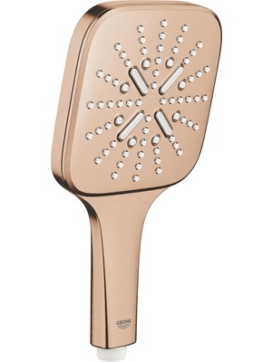 Die Grup Grohe Rainshower Smartactive 130 Cube El Duşu 3 Akışlı Brushed Warm Sunset - 26582DL0