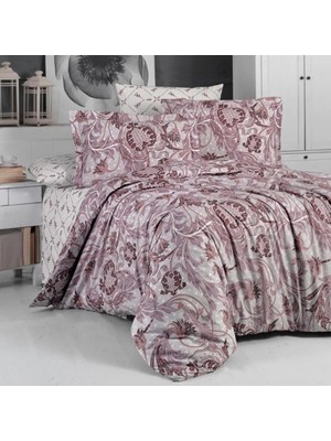Die Grup Maxstyle Poplin Saten Tanya Double Nevresim Takımı