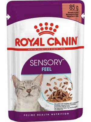 Die Grup Royal Canin Sensory Feel Etli ve Balıklı Soslu Kedi Konservesi 85 gr
