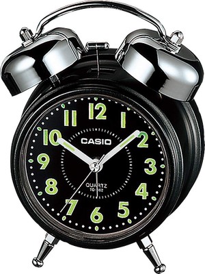 Die Grup Casio TQ-362-1ADF Masa Saati, Siyah, Standart