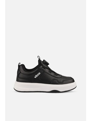 Vicco Sano Basic Erkek Çocuk Siyah Sneaker