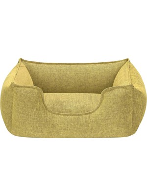 Die Grup Pet Comfort Alpha Mirandus Sarı Kedi ve Köpek Yatağı S 50X60CM
