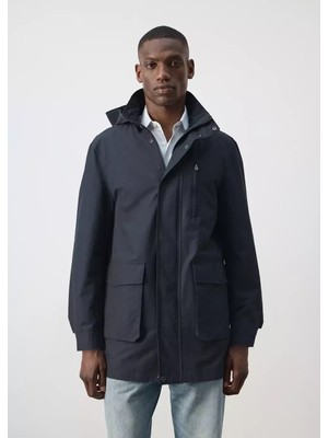 Mango Su Geçirmez Kapüşonlu Parka
