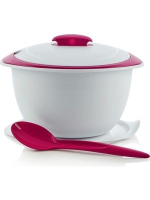 Die Grup Tupperware Şık Servis 3,5 Lt ve Servis Kaşığı