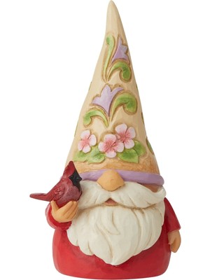 Die Grup Enesco Jim Shore Heartwood Creek Cüce Kardinal Heykelciği