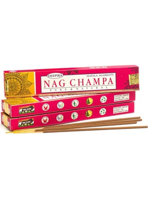 Die Grup Miebox Make It Easier Deepika Masala Agarbatti || Pure & Natural Incense Tütsü Çubukları || (Nag Champa)