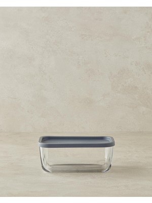 Die Grup English Home Fresh Safe Cam Saklama Kabı 270 ml Gri