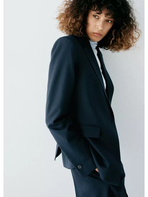 Mango Dar Kesim Blazer Ceket