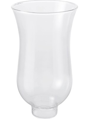Die Grup Aspen Creative Clear 23066-01 Flare Şekilli Geçiş Tarzı Yedek Cam Gölge, 1-1/2 Inç Montaj Boyutu, 15,7 cm Yükseklik x 9,9 cm Çap