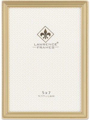 Die Grup Lawrence Frames Antik Pirinç 5 x 7 Fotoğraf Çerçevesi – Boncuk Sınır Tasarım