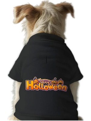 Die Grup Mpz Pets Kedi ve Köpek Kıyafeti & Elbisesi Siyah Sweatshirt Hallowen L