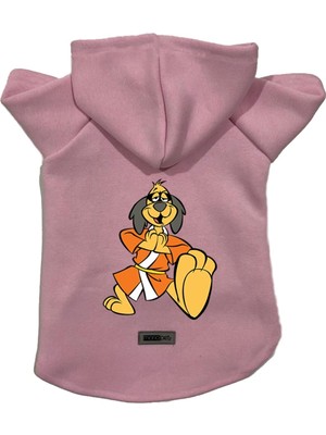 Die Grup Monopetz Kapişonlu Polar Sweatshirt Köpek ve Kedi Kıyafeti & Elbisesi Pembe Hong Kong L