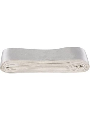 Die Grup Benim Marifetlerim - Krem Saten Kurdele 4 cm 10 Metre