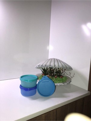 Die Grup Tupperware Şeker Üçüzler Mavi