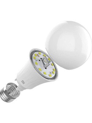 Die Grup Xiaomi Mi Smart Akıllı LED Ampul, 8 W, 810 Lm, Sıcak Beyaz