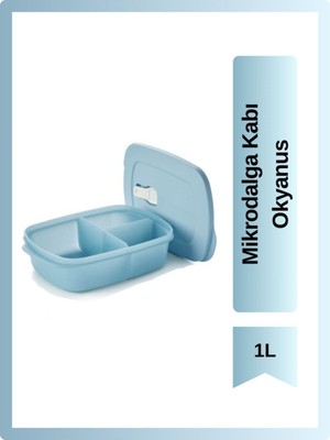 Die Grup Tupperware Bölmeli Mikrodalga Kabı Okyanus 1l