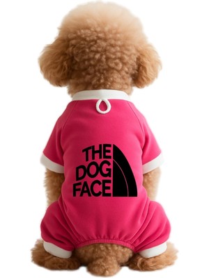 Die Grup Mpz Pets Kedi ve Köpek Kıyafeti & Elbisesi Pembe 4 Bacak Tulum The Dog Face Xs