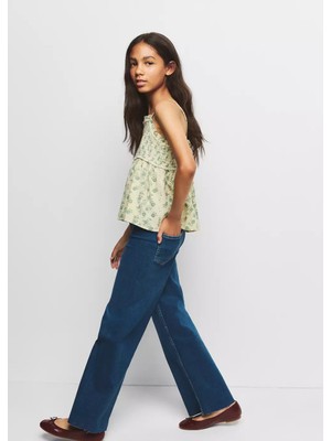 Mango Dikişsiz Düz Kesim Jean