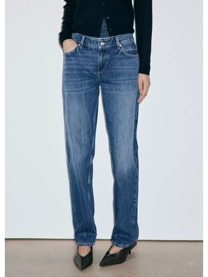 Mango Düşük Bel Slim Jean